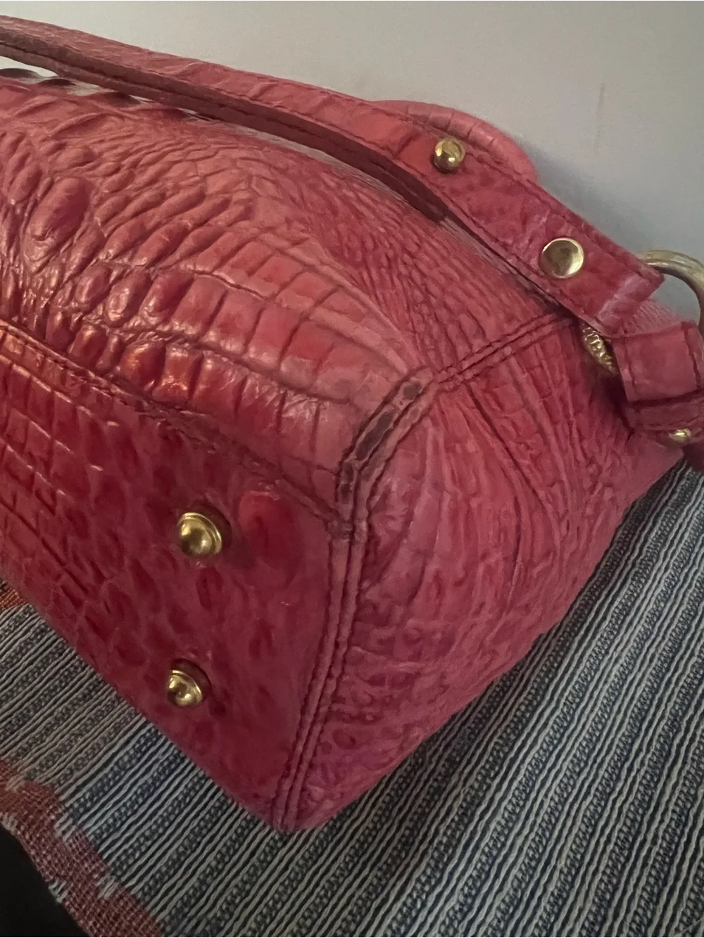 Brahmin Mini Asher Small Tote in Pink